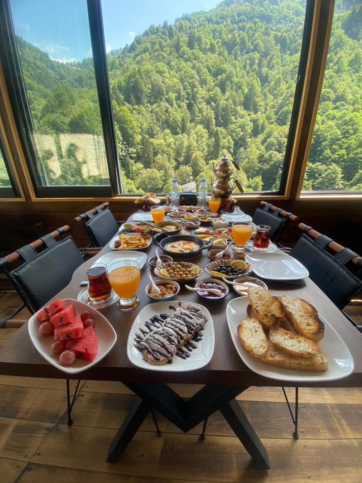 Kaledome Orman Evleri Hotel Çamlıhemşin Bagian luar foto